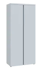 MHN 5 - 8D kancelářská skříň, 2-dveřová, 1820x800x400, bílá